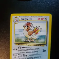 Pidgeotto RARE 2002 34/110 Legendary Collection Vintage Pokemon TCG Card - Image 3