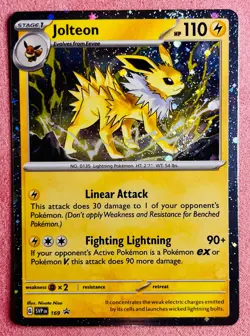 Jolteon (Cosmos Holo) SVP 169 | Scarlet & Violet Promo | Pokemon TCG Card | NM - Image 1
