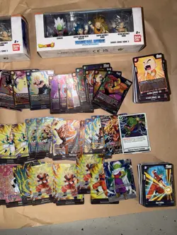 Dragon Ball Super Card Game Lot Over, Many Rares And Secret Rares! + Accessories - Image 4