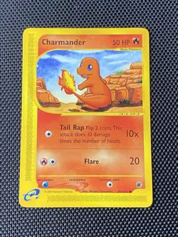 Charmander 97/165 Non Holo Common Expedition Pokemon Card LP/NM - Image 1