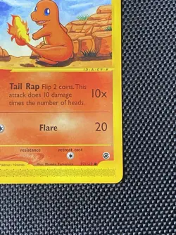 Charmander 97/165 Non Holo Common Expedition Pokemon Card LP/NM - Image 4
