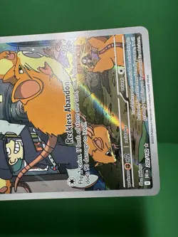 Pokemon TCG Team Rockets Raticate Card 202/182 Destined Rivals - Image 5