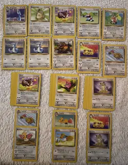 72 Vintage Pokemon Card Lot Colorless WOTC Base Jungle Fossil Eevee Kangaskhan - Image 1