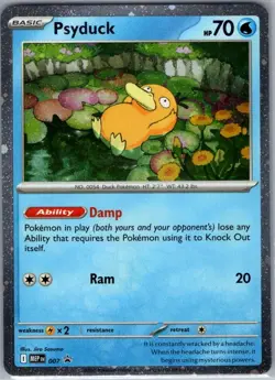 Psyduck - 007 Holo ME: Mega Evolution Promo - Pokemon Card - NM - Image 1