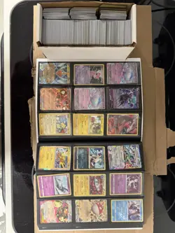 Storage Unit: Pokemon Card Lot (F), 1100+ Cards ALL R HOLO OR RARER NO BASE - Image 1