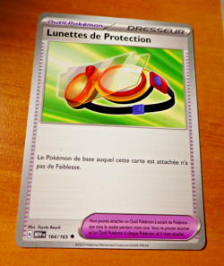 POKEMON 151 CARD CARTE LUNETTES 164/165 MEW FR VF JCC MINT 2023 - Image 1