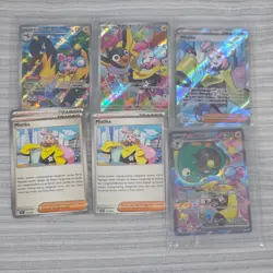 Iono's Bellibolt ex 236/193 MA3: Mega Dream Ex) with other mistika card - Image 3