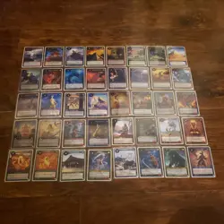 Rush of Ikorr TCG Trading Card Game Card Lot Of 40 Rare Rarity Cards Upper Deck - Image 1