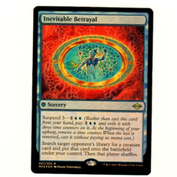 Inevitable Betrayal Foil Modern Horizons 2 Magic The Gathering Card - Image 1