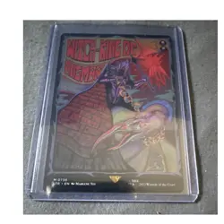 MTG Witch-King of Angmar (Borderless Poster) LOTR 0736 Eng Regular (2023) - NM - Image 1