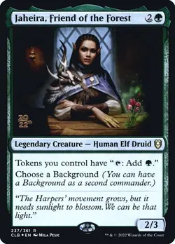 Jaheira, Friend of the Forest-Battle For Baldur'S Gate Promos-Foil-237s-LP - Image 1