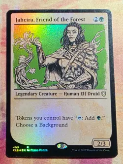 Jaheira, Friend of the Forest (Showcase) (Foil) MTG CL: Battle for Baldur's Gate - Image 1