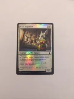 Hare Apparent *FOIL* Foundations NM MTG - Image 1
