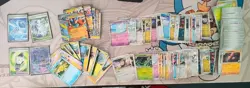 Mega Dream Pokemon Bulk Bundle, 260 Cards with 88 AR, SR, EX, Holo, Reverse Holo - Image 1