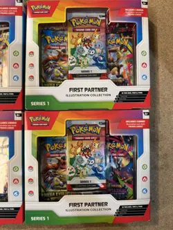 6 x Pokemon TCG: First Partner Illustration Collection: Series 1 | Case Included - Image 5