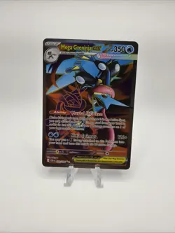 Mega Greninja ex 100/086 Ultra Rare ME04: Chaos Rising Pokemon Near Mint - Image 1