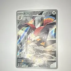 Braviary Sv: Black Bolt Illustration Rare Holo 155/086 140 HP EN - Image 1