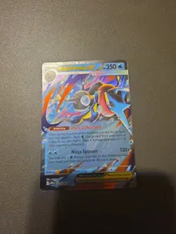 Pokemon TCG Mega Greninja EX 022/086 Chaos Rising Double Rare - Image 1