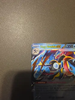 Pokemon TCG Mega Greninja EX 022/086 Chaos Rising Double Rare - Image 2