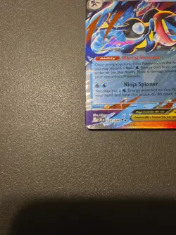 Pokemon TCG Mega Greninja EX 022/086 Chaos Rising Double Rare - Image 3