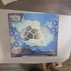 Pokemon TCG Stellar Crown Pokemon Center Exclusive ETB Elite Trainer Box - Image 1