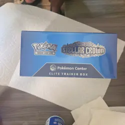Pokemon TCG Stellar Crown Pokemon Center Exclusive ETB Elite Trainer Box - Image 5