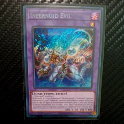 YUGIOH! Infernoid Evil BLTR-EN013 Secret Rare 1st Edition NM - Image 1