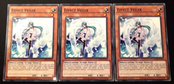 Yu-Gi-Oh! 3x Effect Veiler, L5DD-ENY16, Common, 1. Edition, Englisch, Near Mint - Image 1