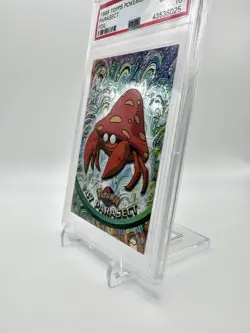 1999 Parasect Topps TV Animation Series 1 Black Logo Pokemon Card PSA 10 #47 - Image 2