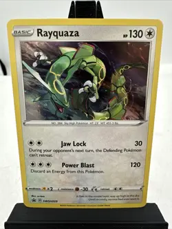 ⭐ Pokemon TCG Rayquaza NM SWSH029 Black Star Promo Card 29 Colorless Cosmos Holo - Image 1