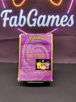 WOTC 1999 Pokemon Zap Theme Deck (53 Cards, Decklist And Rulebook) - Image 2