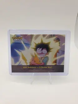 2000 Topps Pokemon TV Animation Edition I CHOOSE YOU! Series 2 #EP1 Episode Card - Image 1