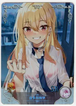 Goddess Story - Marin Kitagawa - NS-2M09SR-06 - Anime Waifu SR Trading Card - Image 1