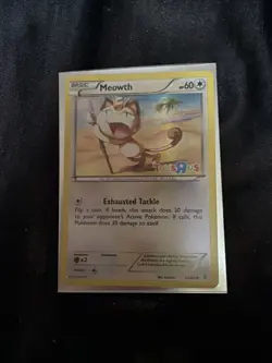 Meowth 53/83 Toys R US Generations Promo Pokemon Card - Image 1