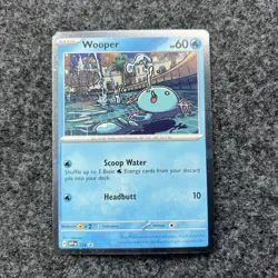 Wooper 155 Sv: Scarlet & Violet Promo Cards Holo - Image 1