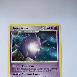 Gengar 27/130 Diamond and Pearl Non Holo Rare Card MP - Image 3