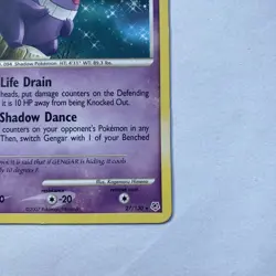 Gengar 27/130 Diamond and Pearl Non Holo Rare Card MP - Image 5