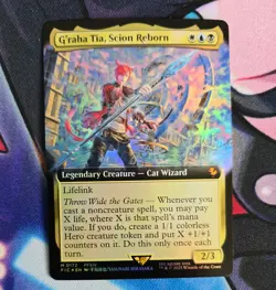 Magic The Gathering MTG - G'raha Tia, Scion Reborn (Extended Art) Foil - FIN - Image 1