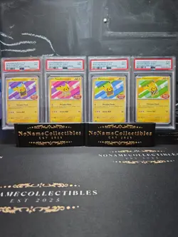 Pokemon Pikachu Batik Shirt #101,#154,#155,#190 SV-P Indonesia Sequential PSA 9 - Image 1
