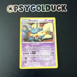 Pokemon TCG Meowstic RC15/RC32 Holo Generations Radiant Collection LP B3 - Image 1
