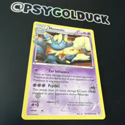 Pokemon TCG Meowstic RC15/RC32 Holo Generations Radiant Collection LP B3 - Image 2