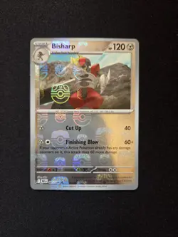 Pokemon Bisharp Master Ball Reverse Holo 065/086 - Uncommon S&V: Black Bolt - Image 1