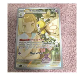 The Pokemon Company Lillie's Ribombee Holo Art Rare Sv9 105/100 JP 70 HP - Image 1