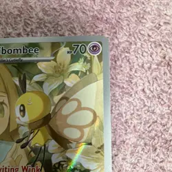 The Pokemon Company Lillie's Ribombee Holo Art Rare Sv9 105/100 JP 70 HP - Image 4