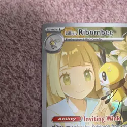 The Pokemon Company Lillie's Ribombee Holo Art Rare Sv9 105/100 JP 70 HP - Image 5