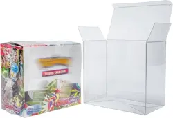 Box Protector Pokemon Booster Box TCG Display Case Strong 0.5mm 3 - 20 pack - Image 1