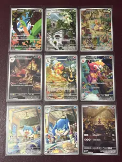 Pokemon Paldea Evolved Illustration Rare LOT of 18 NEAR MINT (see description) - Image 1