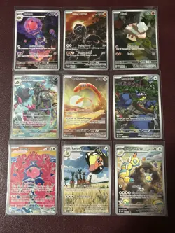 Pokemon Paldea Evolved Illustration Rare LOT of 18 NEAR MINT (see description) - Image 3