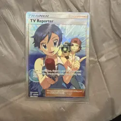 Pokemon Company TV Reporter 167/168 Celestial Storm Ultra Rare Full Art Holo - Image 5