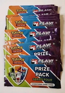 1x Pokemon Play! Prize Pack (Series 4) Booster Pack - Image 1